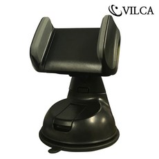 VILCA 마이티 흡착판 휴대폰 거치대, 1개, 블랙그레이