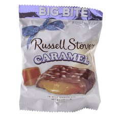 Russell Stover 카라멜 빅 바이트, 57g, 1개