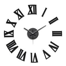 아미공 DIY 벽시계, 로만블랙