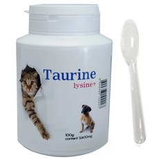 수제명가 반려동물 웰펫 타우린 아미노 플러스 영양제, 활력, 100g, 1개