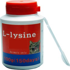 웰펫 고양이 엘라이신 영양제, 100g, 뼈/관절강화, 1개