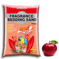 에밀리펫 항균 탈취 박테리아 제거 대용량 화장실모래2.5kg 애플향, 2.5kg, 1개