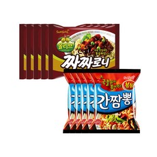 삼양 볶음간짬뽕 5개 + 삼양 짜짜로니 5개, 1개