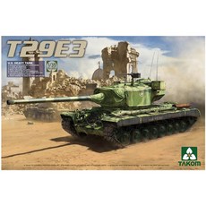 타콤 1대35 미군 T29E3 중전차 프라모델, 1개