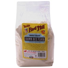 밥스레드밀 호울 그레인 브라운 라이스 플라워, 1.36kg, 1개
