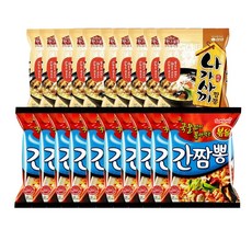 삼양 볶음간짬뽕 10개 + 삼양 나가사끼짬뽕 10개, 1개