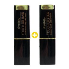 아바타 새치커버 스틱, 흑갈색, 2개