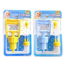 코프리 골드 콧물 흡인기, 색상랜덤, 1개