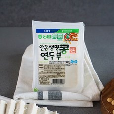 농협 안동생명콩 국산콩 연두부, 300g, 10개