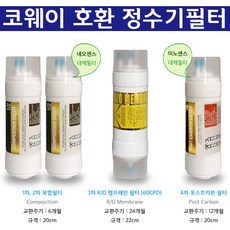 코웨이CP-07BLO 8S 한방향 호환정수기필터 1년치세트, 1개, 1년치1년치세트