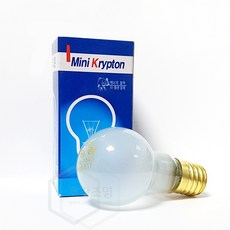 포커스엘이디 일광전구 별표 겨울 난방 열전구 백열램프 모음, B.일광11.미니크립톤40W_E17 (불투명), 1개