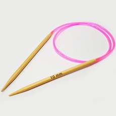 행복뜨기 털실 뜨개실 코바늘 줄바늘 돗바늘 꽈배기바늘 장갑막대바늘, 10mm, 1개