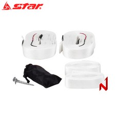 스타 족구네트 라인벨트/JN201S/고정못포함/지주네트/족구/네트/경기용품, 스타 족구네트 라인벨트 고정못포함