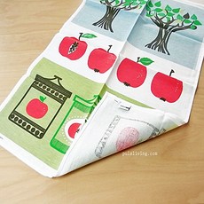 almedahls 린넨티타올(버섯세트 머쉬룸 애플 청어), 1개