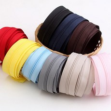 쏘잉갤러리 3호홈패션컬러코일지퍼+슬라이더 세트, 베이지(지퍼540cm+슬라이더6개), 1개