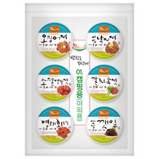 강경신안상회 반찬을 부탁해! 캠핑용 해외여행용 나홀로용 어르신용, 600g, 1개, 01.캠핑용(야외용)