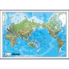 The World(세계지도)(영문)(코팅)(걸이용), 성지문화사, 편집부 저