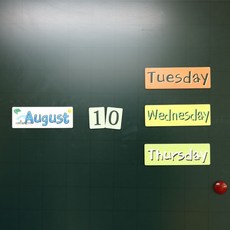 슈퍼쌤 [슈퍼쌤]영어칠판자석시리즈2.Month 1월~12월(교사용)영어자석교구, 영어칠판자석시리즈2.Month 1월~12월, 12피스, 1개