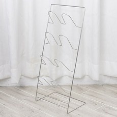 센스2030 국산 실내화걸이 4단 슬리퍼정리대, 스텐레스, 1개