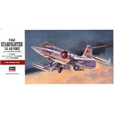 하세가와 1대48 F-104C 스타파이터(미공군 사양) 프라모델, 1개