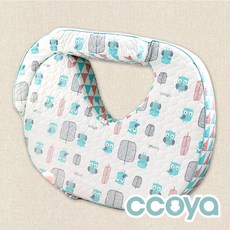 꼬야 ccoya 순면 100%_수유 쿠션, 꼬마부엉이