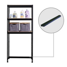 스피드랙 무볼트 철제 세탁기선반앵글, 56_사이드안전바 - 400mm(낱개1개)