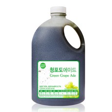 런던브릭스 청포도에이드 1.5L, 1개