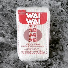 와이와이 쌀국수 오리엔탈 스타일 라이스 버미셀리 / WaiWai Oriental Style Instant Noodles Vermicelle, 200g, 1개
