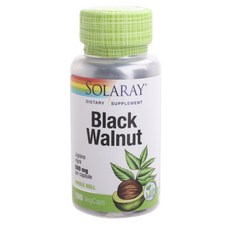 솔라레이 블랙 월넛 500mg 베지캡, 1개, 100정
