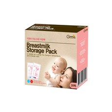 지앤마 안심 모유저장팩, 30개입, 1개