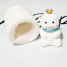 호두마루샵 석고방향제재료 수제실리콘 지방이3D캐릭터몰드 실리콘몰드
