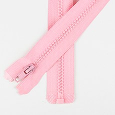 JSTrading 60cm 플라스틱 점퍼지퍼 (5호) 비슬론 지퍼 22컬러, 05 핑크, 1개