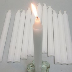 일반양초 무향 일반양초(12개입)-다용도 잡화양초, 12개