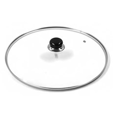 다용도 유리뚜껑 (20~34cm) 후라이팬뚜껑 냄비뚜껑 멀티뚜껑, 34cm, 1개