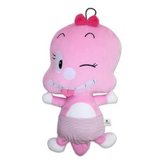 아기공룡둘리 유아 어린이 공실이 안전벨트인형