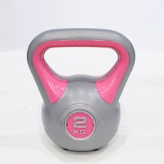 스타일 케틀벨, 혼합색상, 2kg, 1개