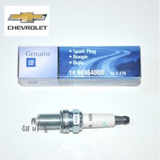 쉐보레 순정품 스파크 점화플러그 가솔린 1개 96464000