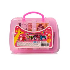 2000 가방은행놀이 저축 절약하는법 배우기 은행놀이, 핑크, 1개