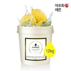 아로화(Arowha) 레몬 아로마 입욕제 (족욕제) 12kg 대용량 업소용 입욕 / 족욕 가루, 1개