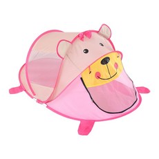 캐보트 유아 텐트 하우스 원터치 놀이텐트, 진핑크(강아지), 1개