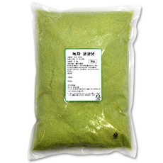 녹차 코코넛분말 1kg 코코넛 가루 파우더 새우 튀김 제과 제빵 떡 재료, 1개