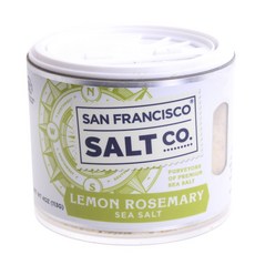 San Francisco Salt Company 레몬 로즈마리 씨 솔트, 113g, 1개