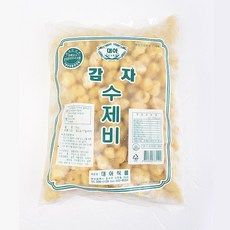 푸드마을 감자 수제비 2kg 쫄깃쫄깃 간편한, 1개