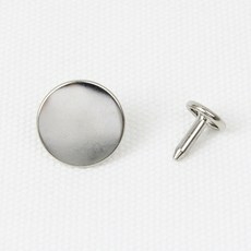 민자 흔들이단추 (15mm17mm)10개-니켈, 15mm, 10세트