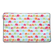 디케이홈 순면 아기 베개커버, 코끼리 레드