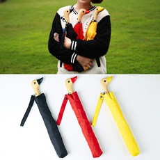 장바9니 오리 2단 자동우산