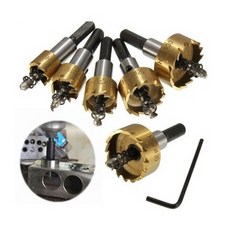 스탠맨 금속 목재용 홀쏘 5종 세트 HSS, 1세트