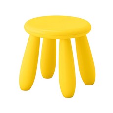 이케아 MAMMUT 스툴, 옐로