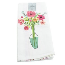 Design Imports 부케 프린티드 디쉬타월 키친크로스 45.7 x 71.1cm, 혼합 색상, 1개