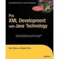 Pro XML Development with Java Technology Paperback, Apress